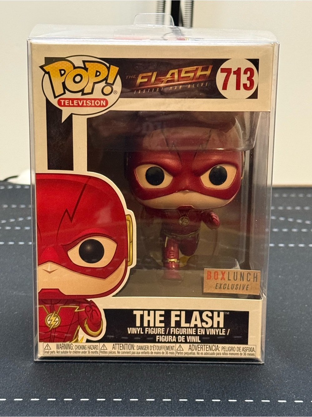 The Flash Funko POP #713 Box Lunch Exclusive - NIB w/ POP Protector